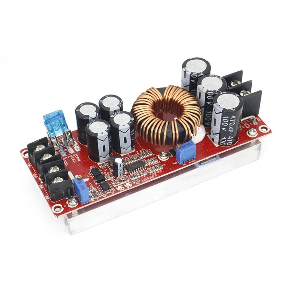 1200W DC DC Boost Converter Module Adjustable Voltage Current 10-60V Input 12-80V Output High Power Supply For Battery Charging