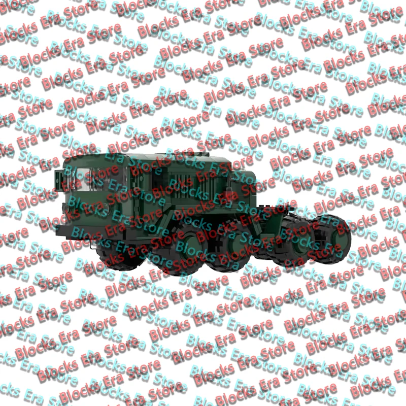 Heavy Equipment Unit - QWERT製、頑丈なトラクター型ユニット、MOC（マイクロスケールモデル）組み立てブロック、戦闘機器風、モジュール式技術、ギフト、ホリデーセット、組み立ておもちゃ