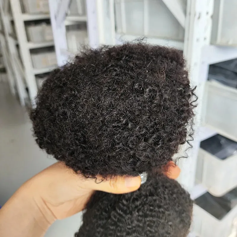 18 Zoll 4C Afro Kinky Bulk Premium Echthaar für Frauen 30g/50g Locs-Extensions Unverarbeitetes Jungfrauenhaar für Flechtfrisuren – Detail 3