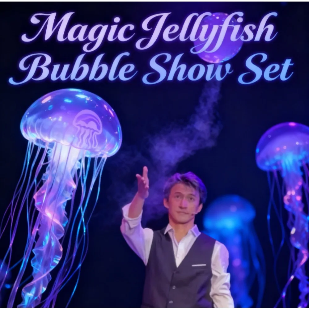 

‌ Волшебная медуза, гигантский светодиодный пузырь, реквизит для сцены, водный волшебный шоу, набор для больших вечеринок, волшебная магия, реквизит, сценические представления, забавные