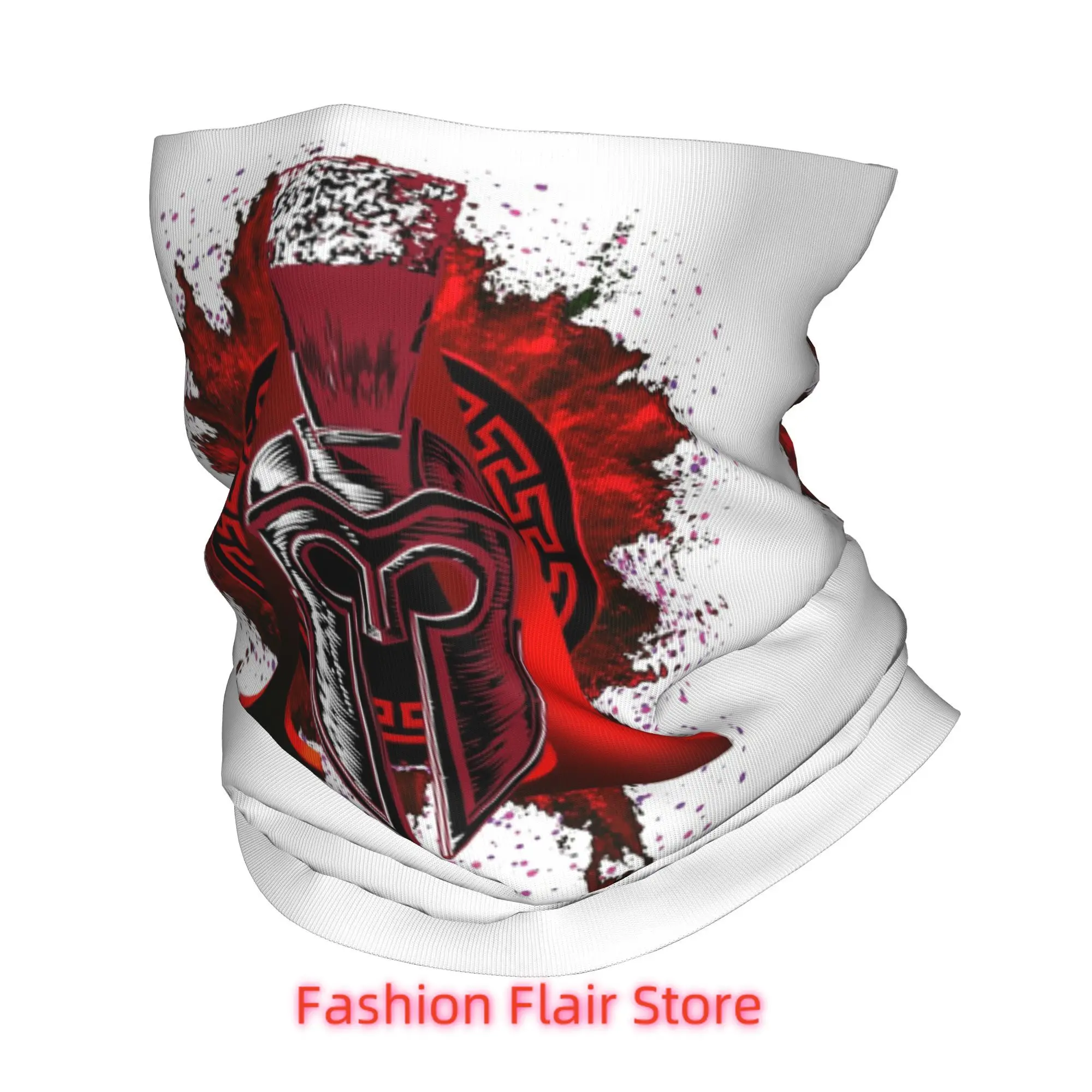

Спарта Спартанский шлем Красный греческий ключ Бандана Шея Гетры Маска с принтом Шарф Теплая маска для лица Спорт на открытом воздухе Унисекс Взрослый Ветрозащитный