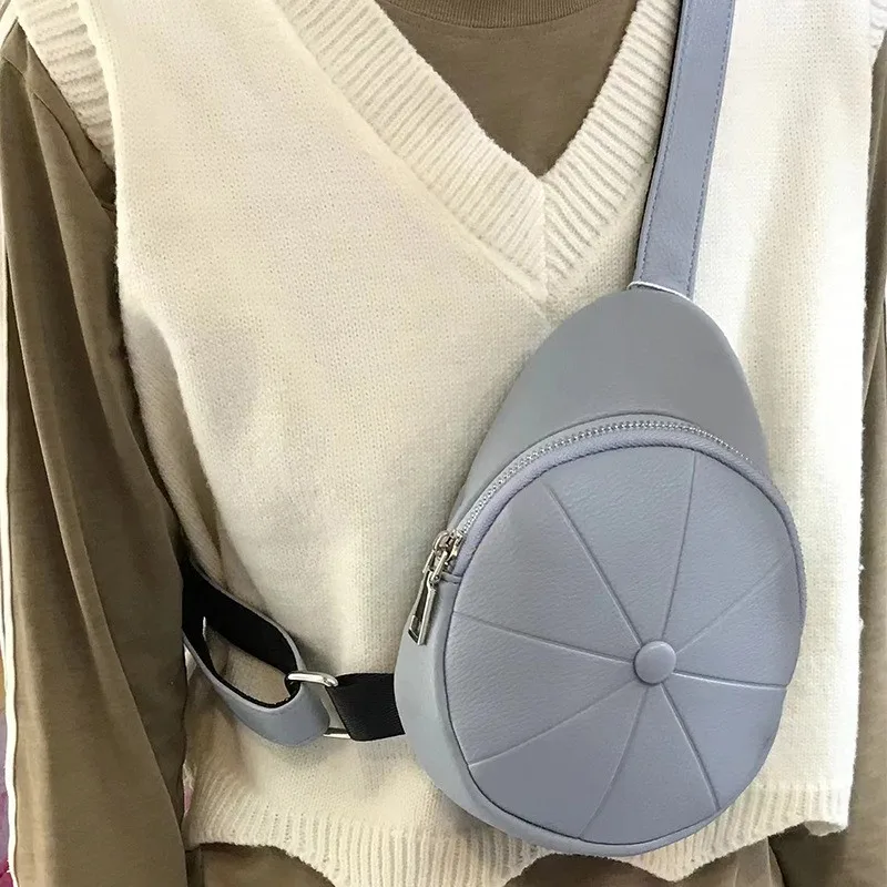 

Instagram Chest Bag 2024 New Trend Crossbody Fashionable Simple Women's Bag Versatile Fashion One Shoulder Mesh Red Waist Bag Ch