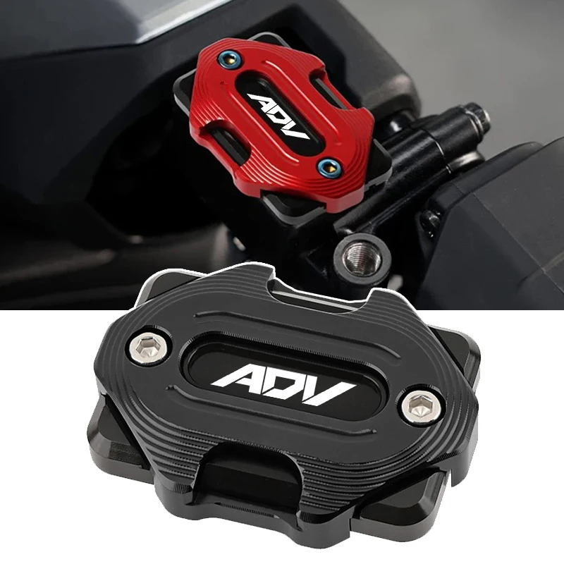 For HONDA ADV150 ADV350 ADV160 ADV 150 160 350 adv Motorcycle Aluminum Front Clutch Brake Fluid Reservoir Caps Oil Tank Cover