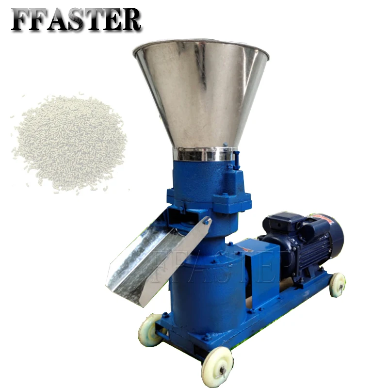 

Pellet Machine Poultry Cattle Pig Chicken Fish Feed Food Pellet Making Machine Household Animal Feed Granulator Pelletizer