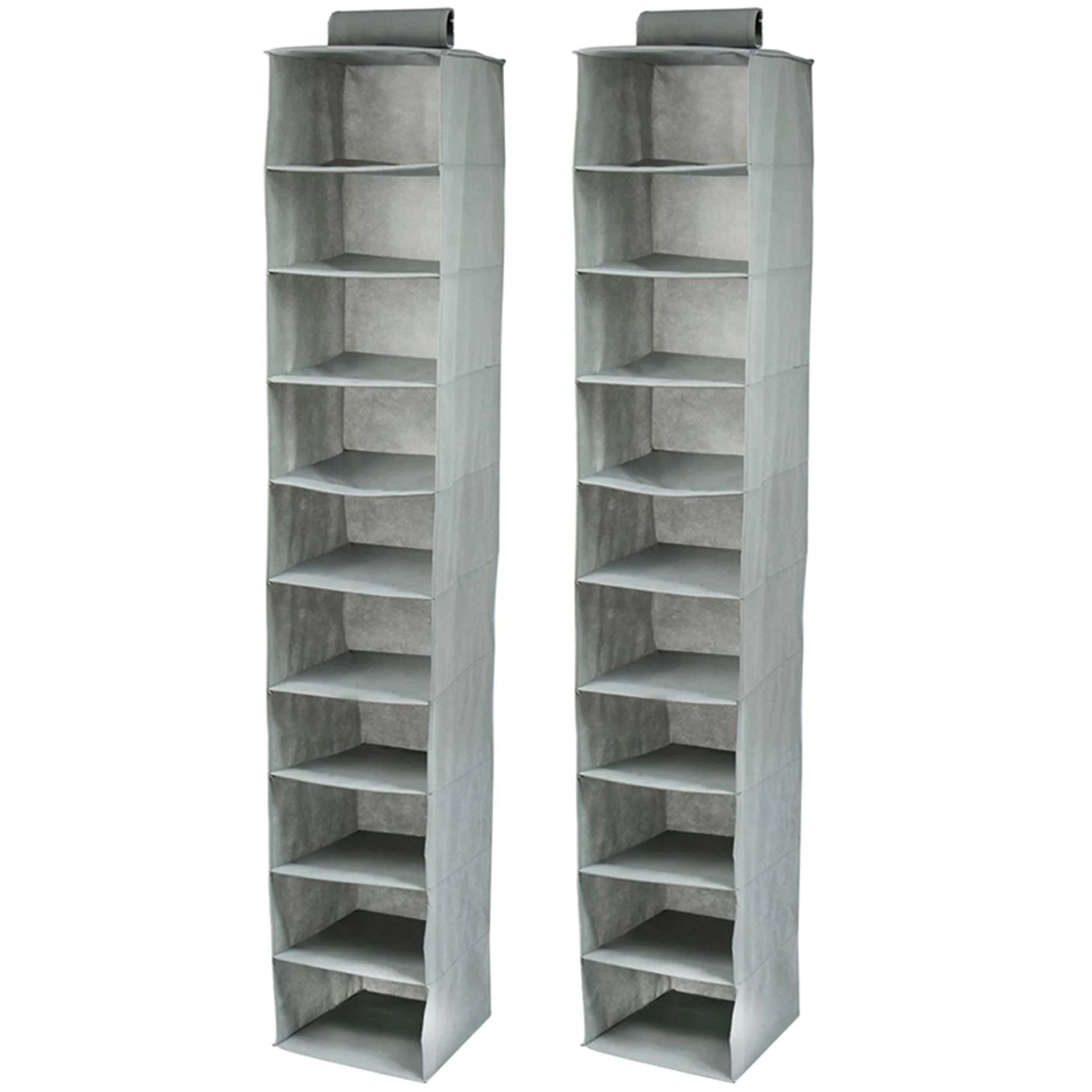 ABKW-2X Hat Rack 10 Shelf Hanging Closet Hat Organizer For Hat Storage - Protect Your Caps & Keep Them In Great Condition