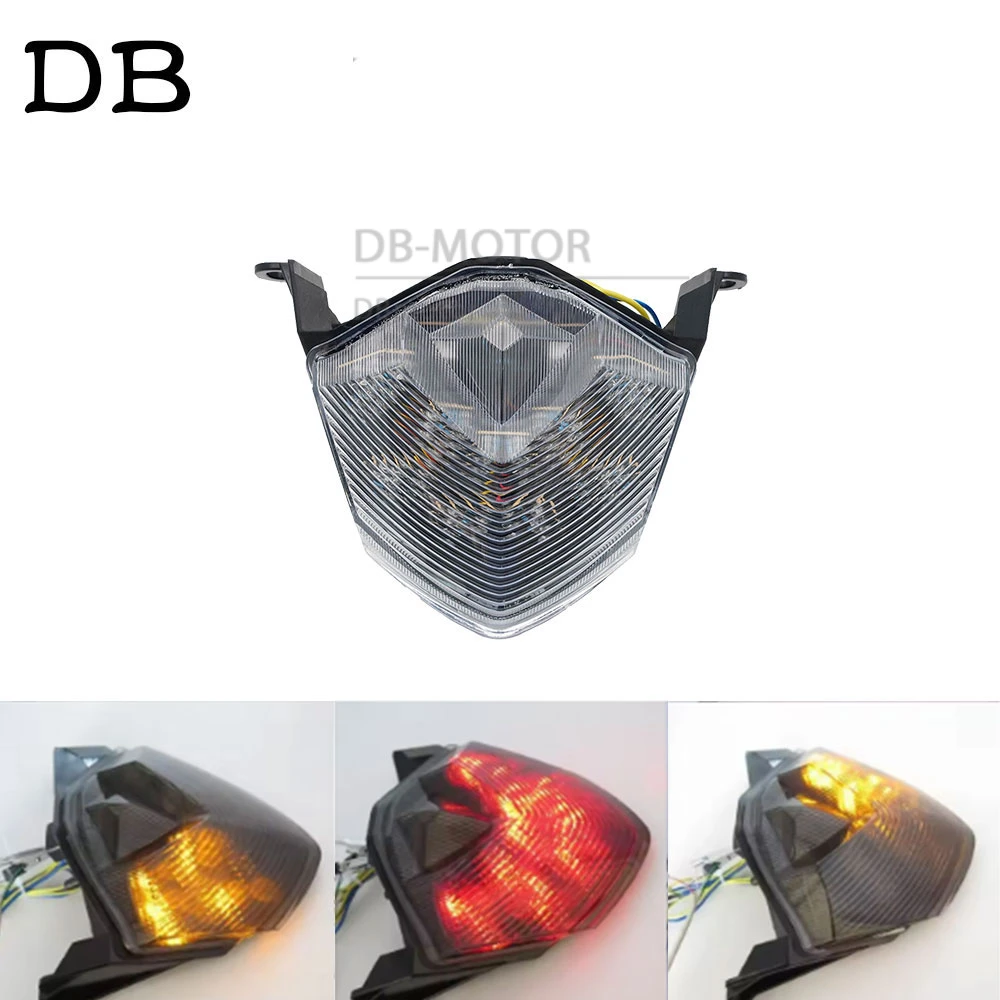 

Motorcycle Rear Tail Light Brake Turn Signals Integrated LED Light Fit For Kawasaki Ninja ZX-10R ZX-10R 6R 2008 2009 2010