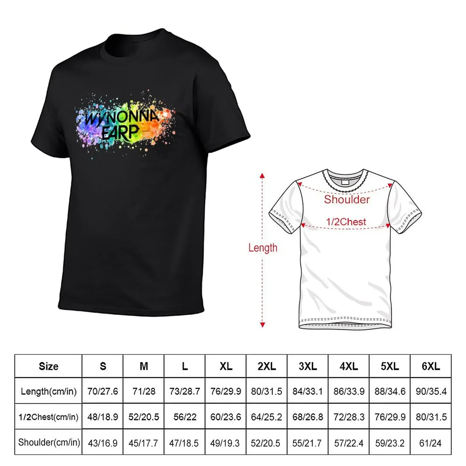 Wynonna Earp Paint Splatter T-Shirt hippie clothes summer clothes korean fashion shirts men graphic