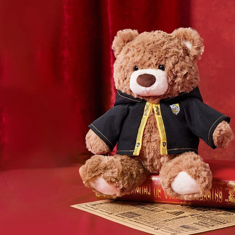 MINISO Harry Potter 10 Academy Gifford Bear Doll Comfortable Skin Friendly Pillow Academy Style Decoration Magic Style Cute Gift