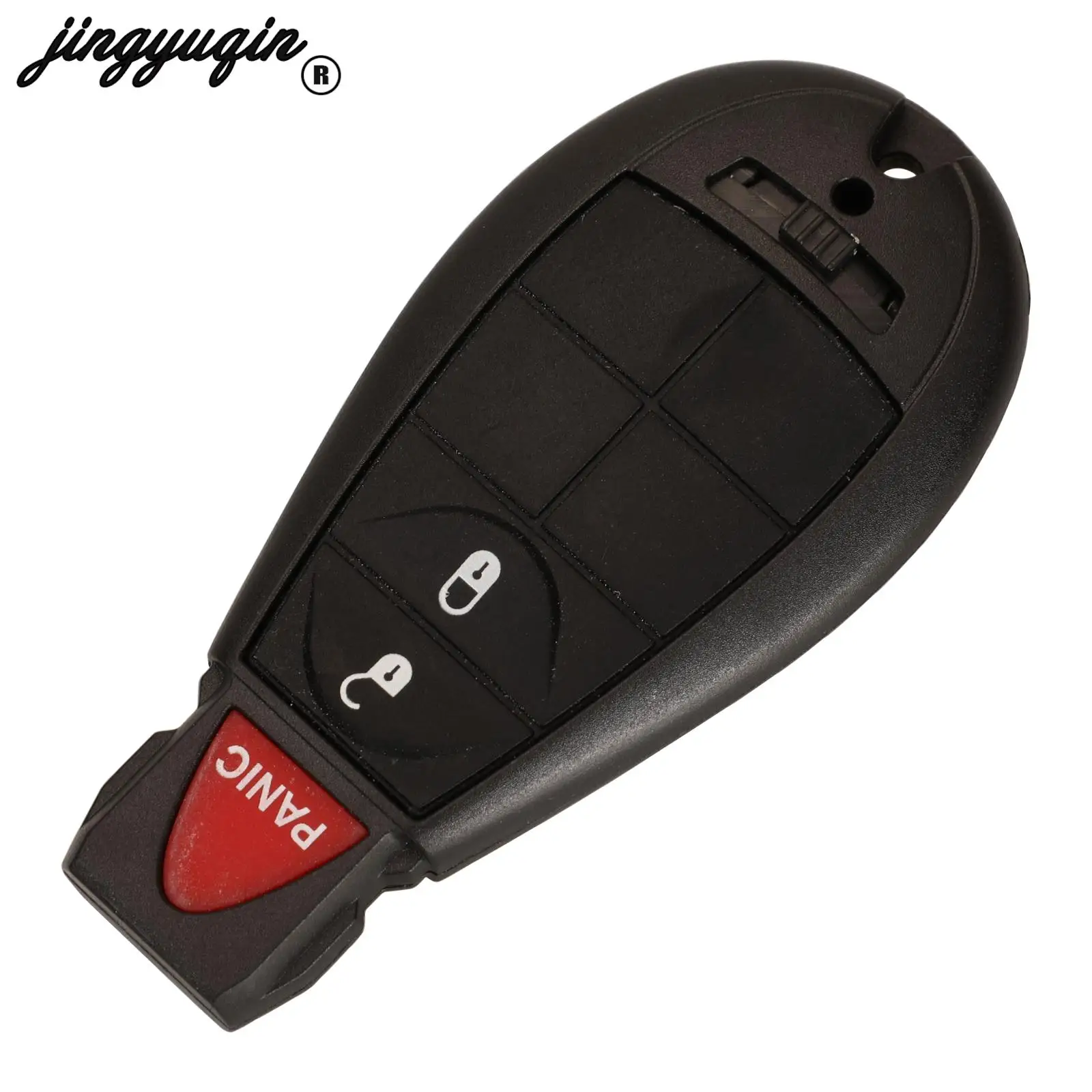 jingyuqin For Jeep Grand Cherokee Chrysler 300 Town Country Dodge Challenger Charger Journey Remote Key Shell Case 3/4/5/6/7 BNT