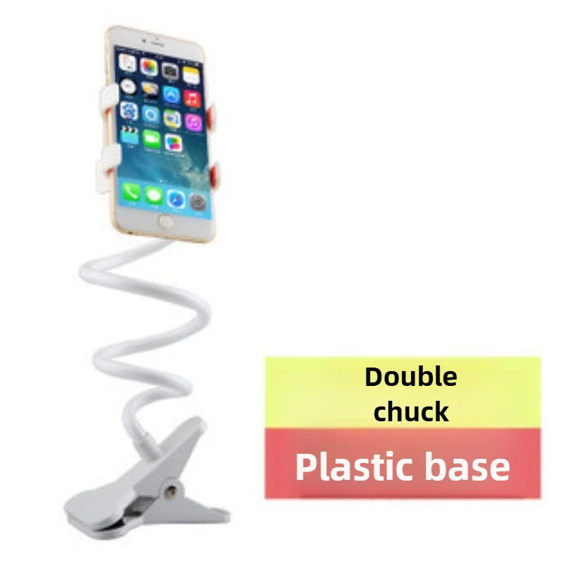 Base per staffa per testata letto pieghevole multifunzionale a doppio clip, accessori per supporto per telefono cellulareCinque colori disponibili