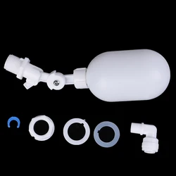 1PC Adjustable Auto Fill Float Ball Valve Water Control Switch For Water Tower