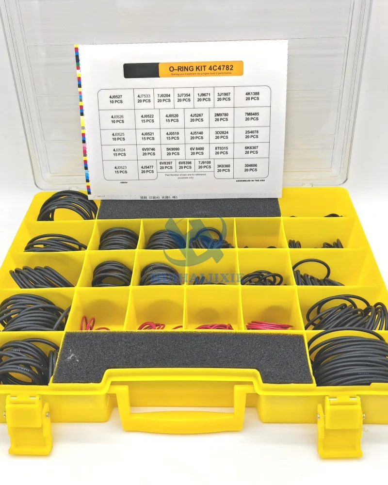 O-Ring Seal Kit 4C-4782 Hydraulic Seal Kit 4C4782 for Caterpillar CAT Excavator E200 320DC 330D 330DL 330D2 330GC Excavator part