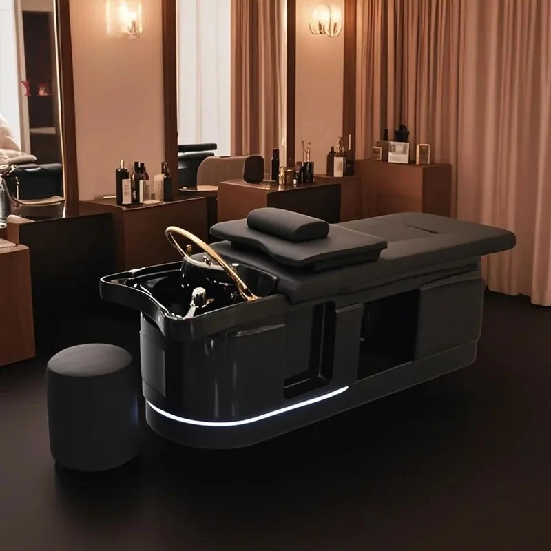 2025 Salon & Spa Essential: Japanese Head Spa Bed with Water Circulation, Fumigation & Hair Washing Function