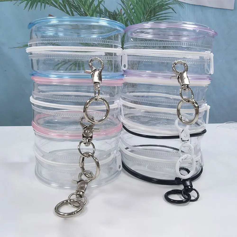 Transparent Clear Outdoor Bag Gift 10cm Doll Accessories Storage Case Bag Decoration Mini Doll Display Box