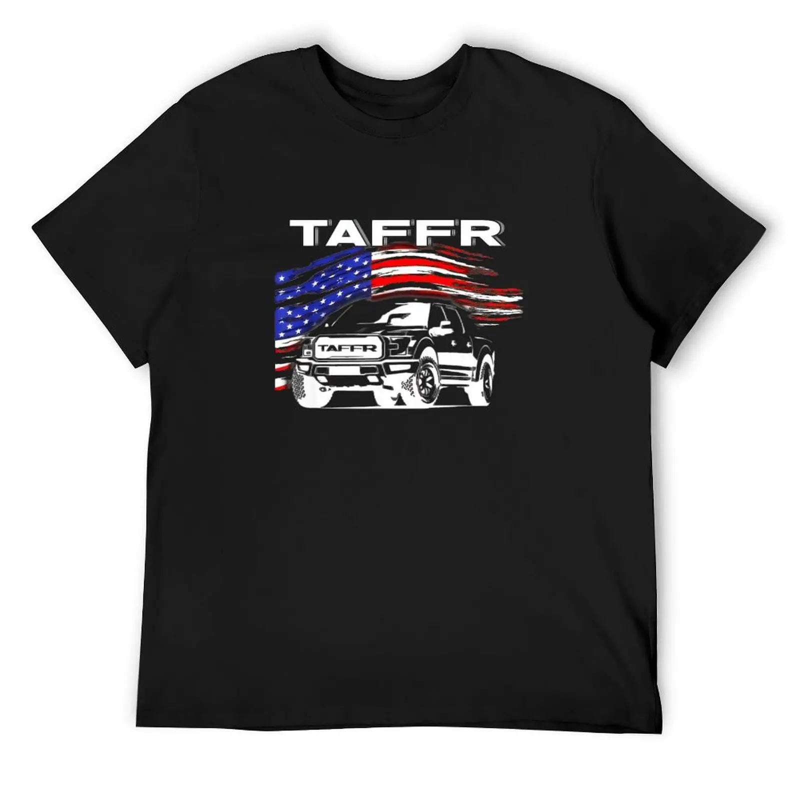 

TAFFR American Flag Pickup Truck Funny Viral Video Meme T-Shirt hippie clothes boys animal print heavyweights men workout shirt