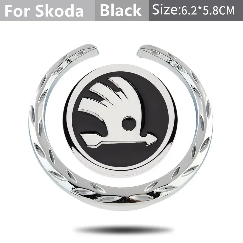 Car Window Side Body badge Sticker for Skoda Logo Karoq Superb A7 2 Kodiaq Yeti Tour RS Octavia Fabia 1 Rapid Auto Accessories