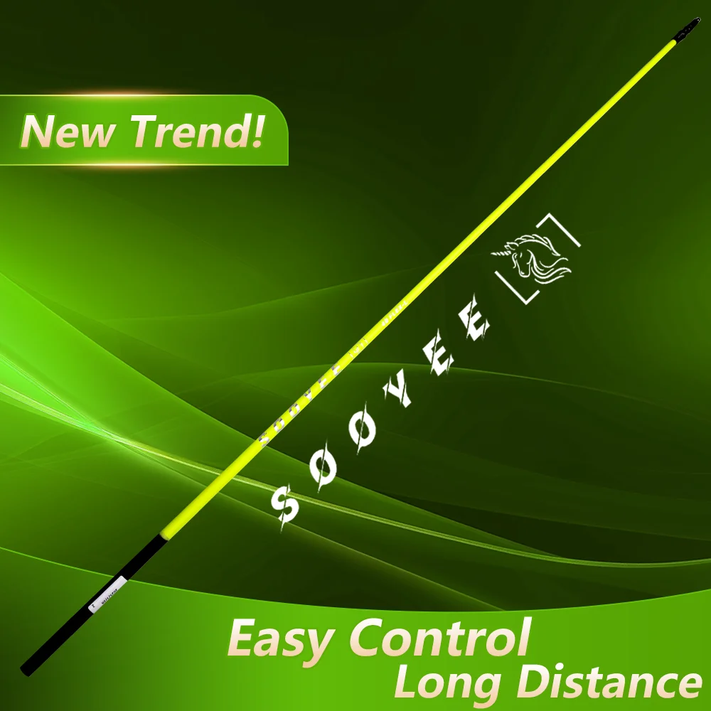 SOOYEE عمود جولف كربون كامل غير لامع 40 جرام 50 جرام 60 جرام 70 جرام فليكس L R S X Grass Green يزيد من المسافة والتحكم #1