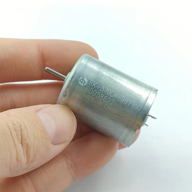 

MABUCHI RK-370CA-081150 DC Motor DC6V-24V 3600RPM Carbon Brush Micro DC Motor Suitable for car window rearview mirror motor