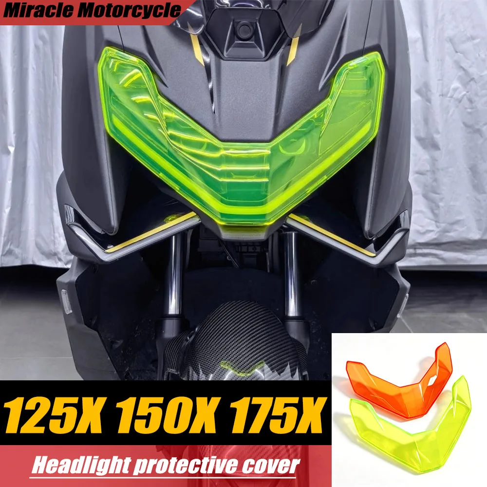 For ZONTES 125X 150X 175X 125 150 175 X Motorcycle Headlight Protector Guard Covers Light Protection Decoration Cover