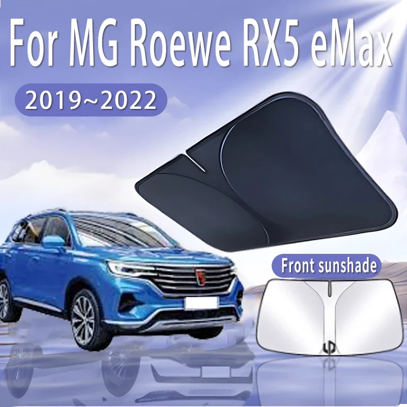 

Foldable Car Sun Visor For MG Roewe RX5 eMax 2019~2022 2020 Front Windshield Sunshade Heat Insulation Summer Auto Accessories