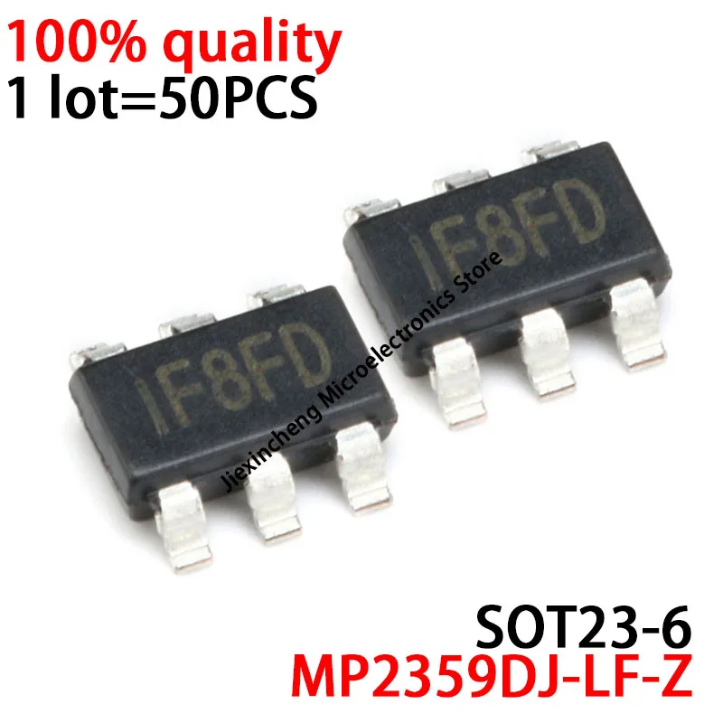 (50pieces) MP2359DJ-LF-Z marking:IF8** MP2359DJ MP2359DJ-LF SOT23-6 Switching power regulator New original