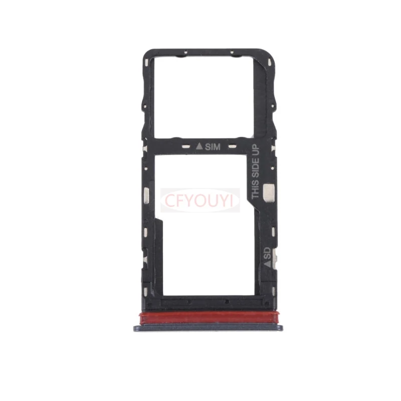 Лоток для SIM-карты + лоток для карты Micro SD (черный) для TCL 30 XE 5G T767W