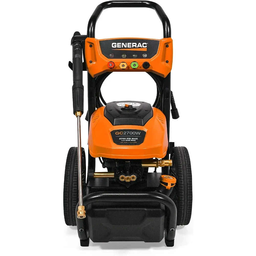 new Generac 8888 2700 PSI 1.2 GPM Electric-Powered Residential Pressure Washer, 50-State