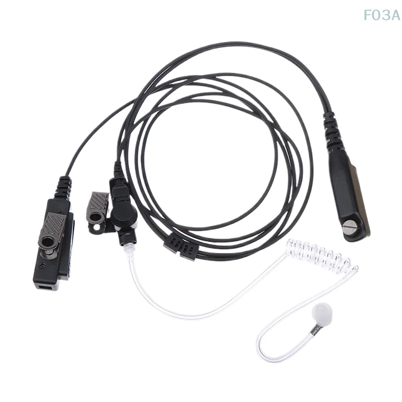 Headset Earpiece akustik udara, untuk Radio cara, STP8000, STP8030, STP8035, STP8038, aksesori Walkie-talkie