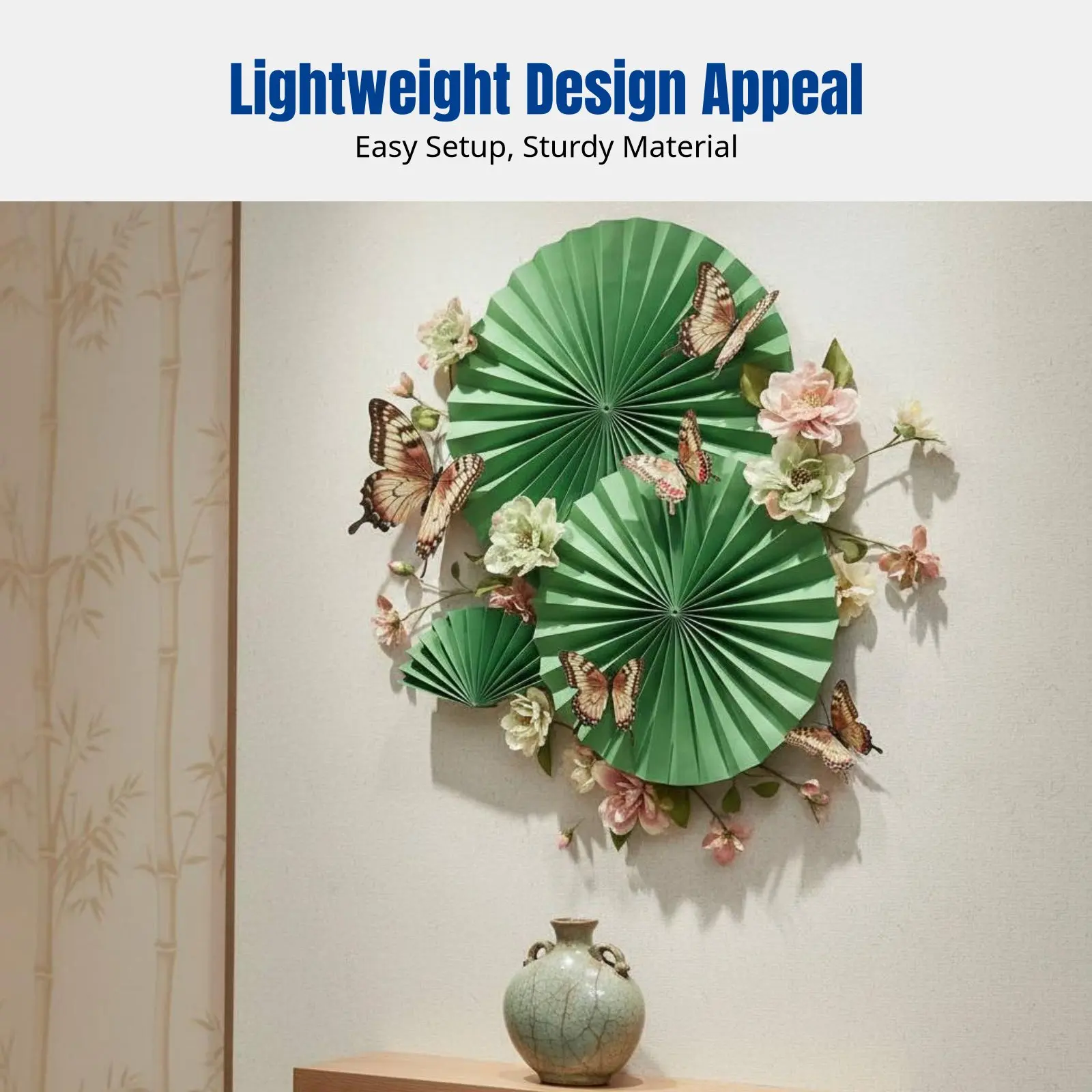 

Набор для творчества в современном китайском стиле, имитация цветка-мольбы, декор для школьных стен