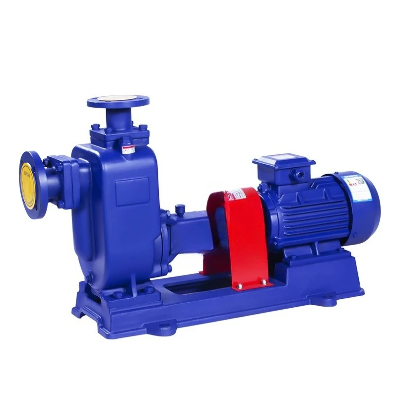 Self-priming non-clogging sewage pump 380V large diameter stainless steel, sewage pump