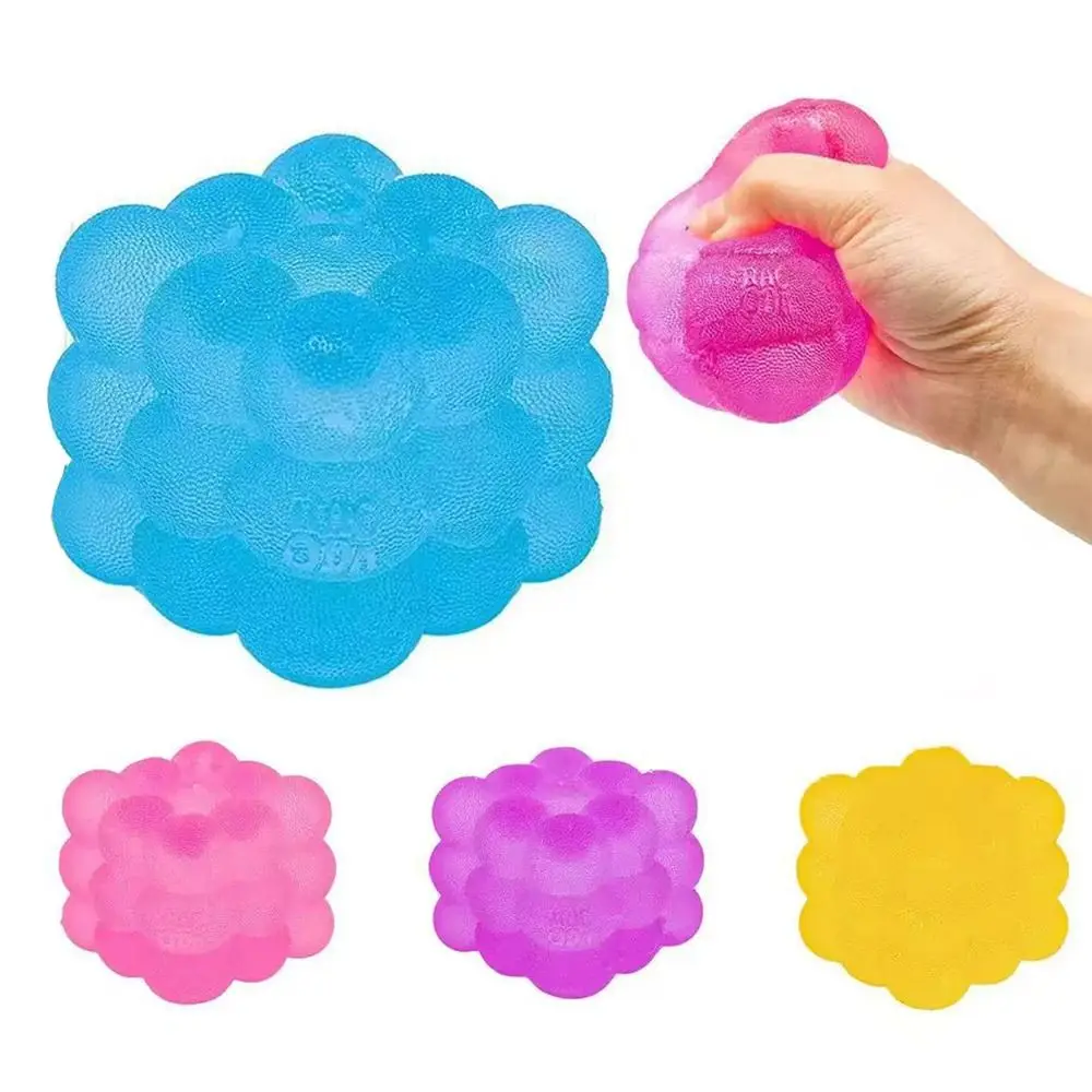 Color Random Ice Cube Squeeze Slow Rebound Stress Relief Square Fidget Maltose Pinch Anxiety Fidgeting
