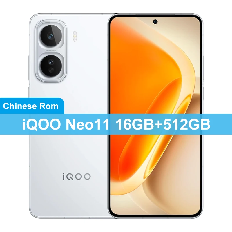 China Version iQOO Neo 11 6.82” AMOLED Scree Snapdragon 8 Elite
