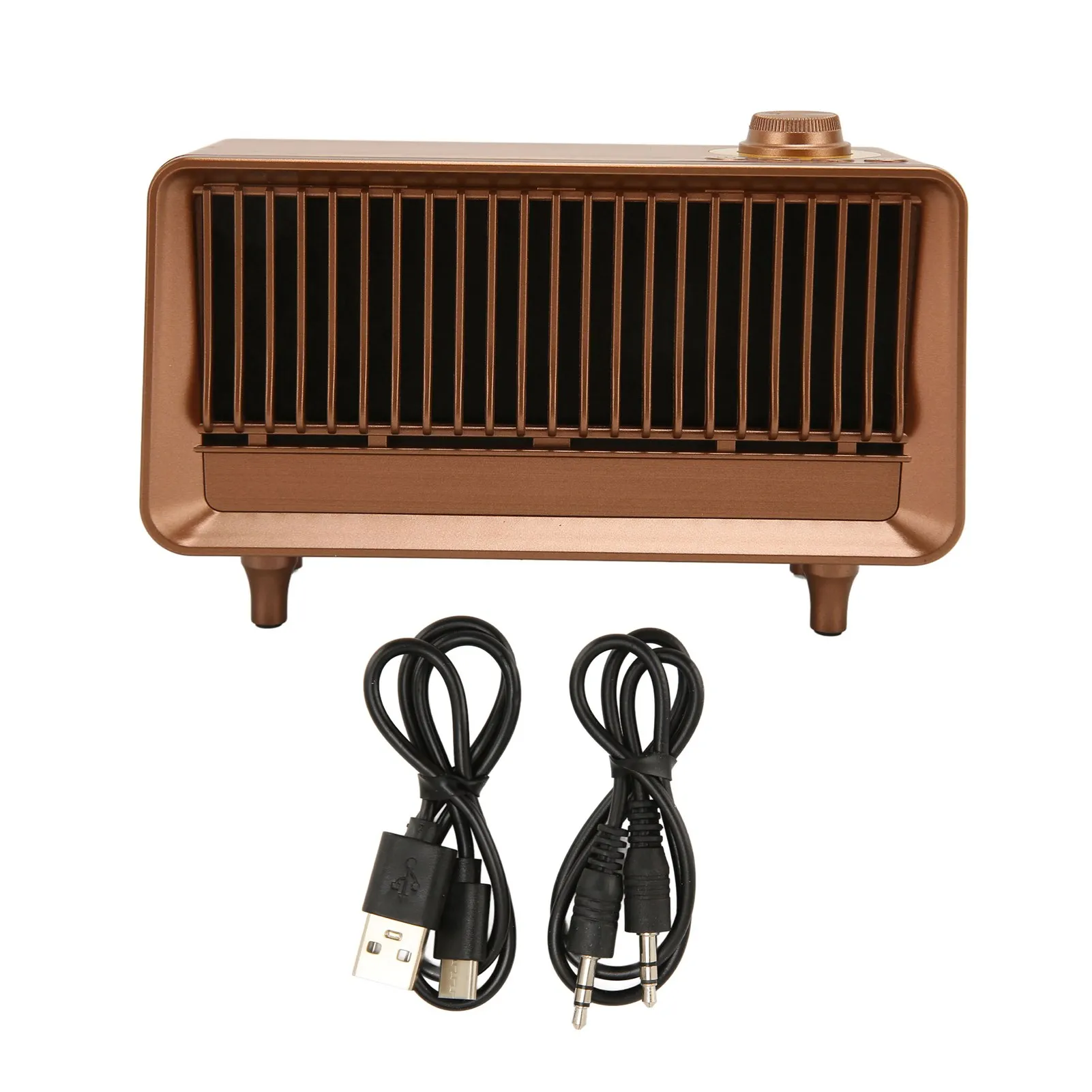 

Vintage Bluetooth Speaker Rechargeable High Power Wireless Radio Speaker Support Memory Card 1800mAh for Living Room for Phone