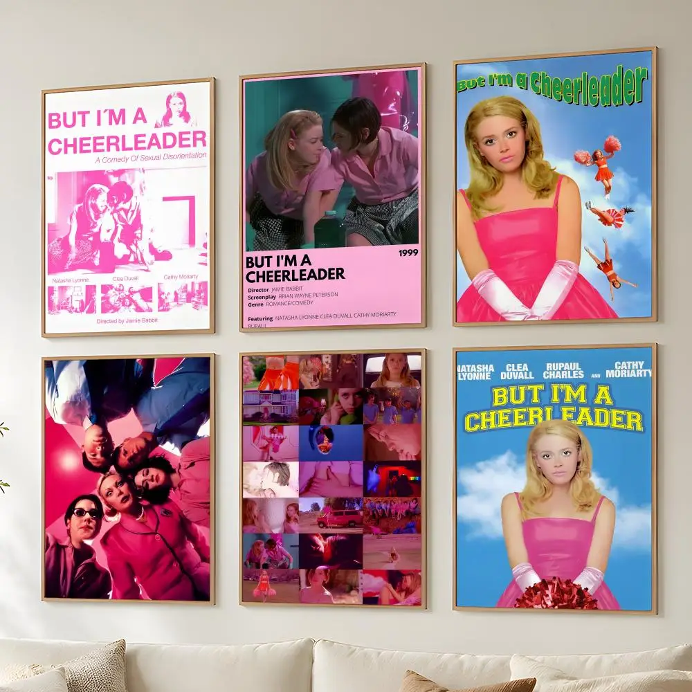 TV But I'm A Cheerleader Film Poster Waterproof HD Modern Peel And Stick Wall Decor For Bedroom Living Room Dorm Office Kitchen