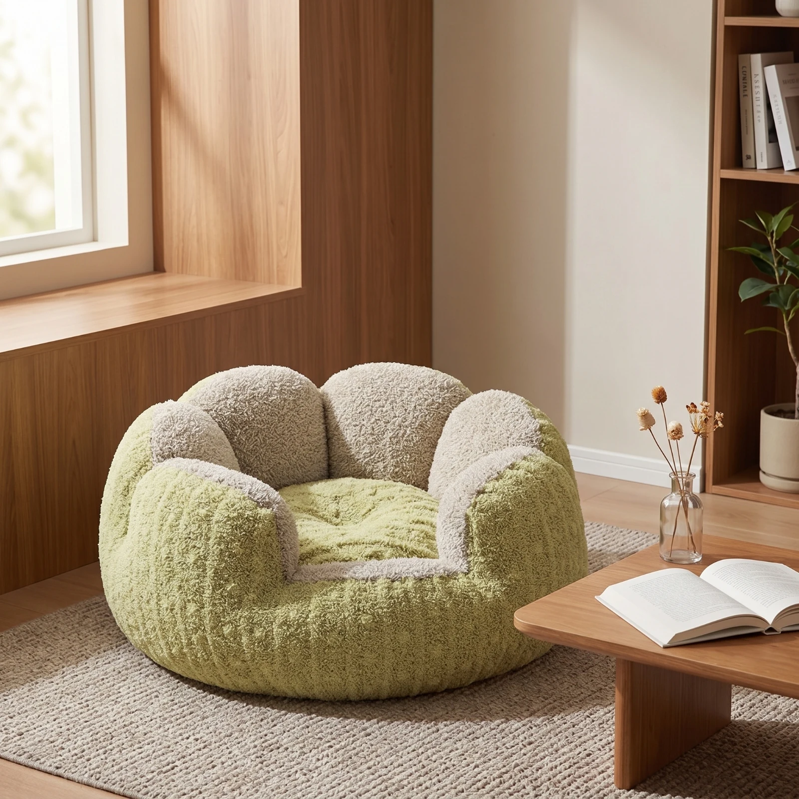Cactus Pet Bed Cozy Cat Cave Bed Cat Cave Warm Soft Pet House Long-Lasting for Cats, Indoor