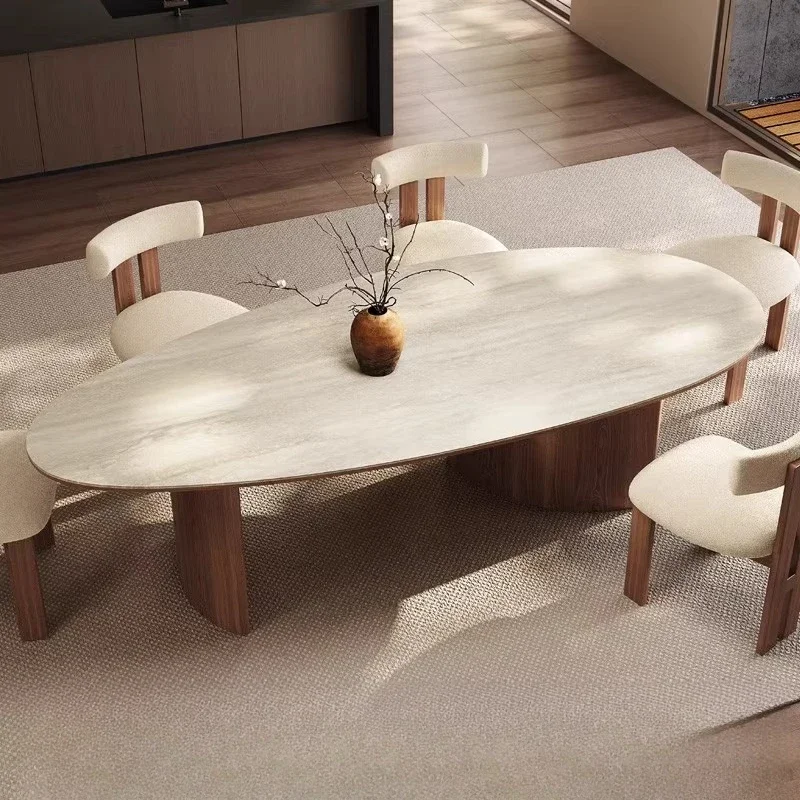 Center Dining Table Wood Living Room Sofas Mesas De Comer Coffee Tables Living Room Round Dining Table Rooms 6 Elegant Oval