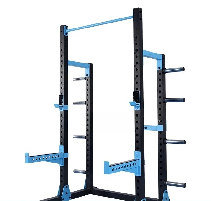 LTT1 Squat Free Bench Press Rack Multifunctional Household Commercial Fitness Equipment Barbell Half Frame