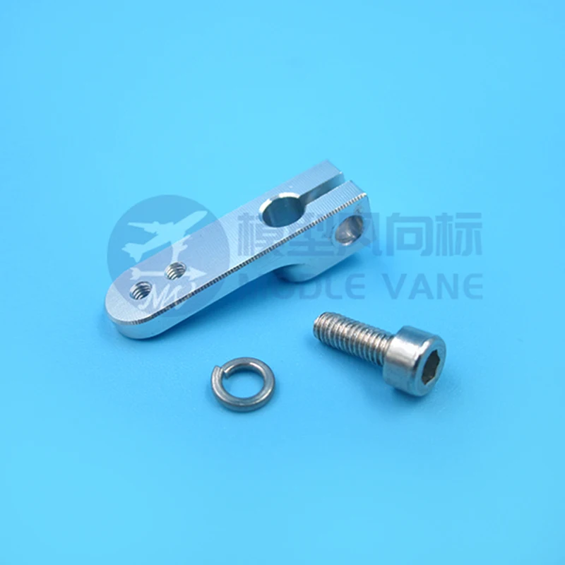 4mm/4.76mm CNC Aluminum Servo Horn Clamping Type Steering Arm Carburetor Throttle Rocker Arm Methanol/Gasoline Ship