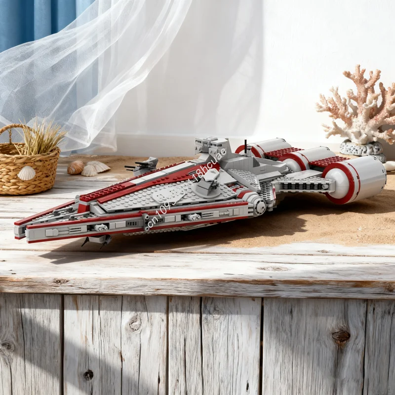 

1883pcs MOC Arquitens class Light Cruiser Star Model Building blocks toy creative Christmas gifts idea Education Kids Birthday