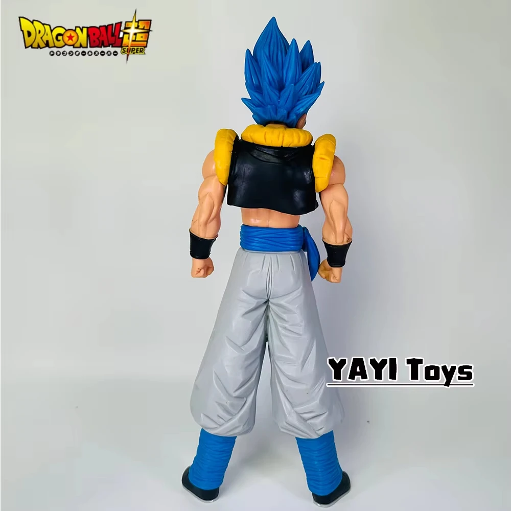 31CM Anime Dragon Ball Z Super Saiyan Blue Gogeta PVC Action Figure Model Speelgoed Desktop Decoraction Kinderen Verjaardagscadeau