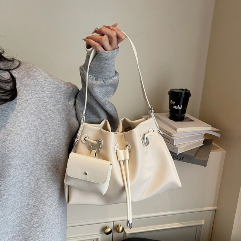 

Women's Shoulder Crossbody Bag with Colorblock Design Spacious Convertible Premium Versatile Commuter Bag