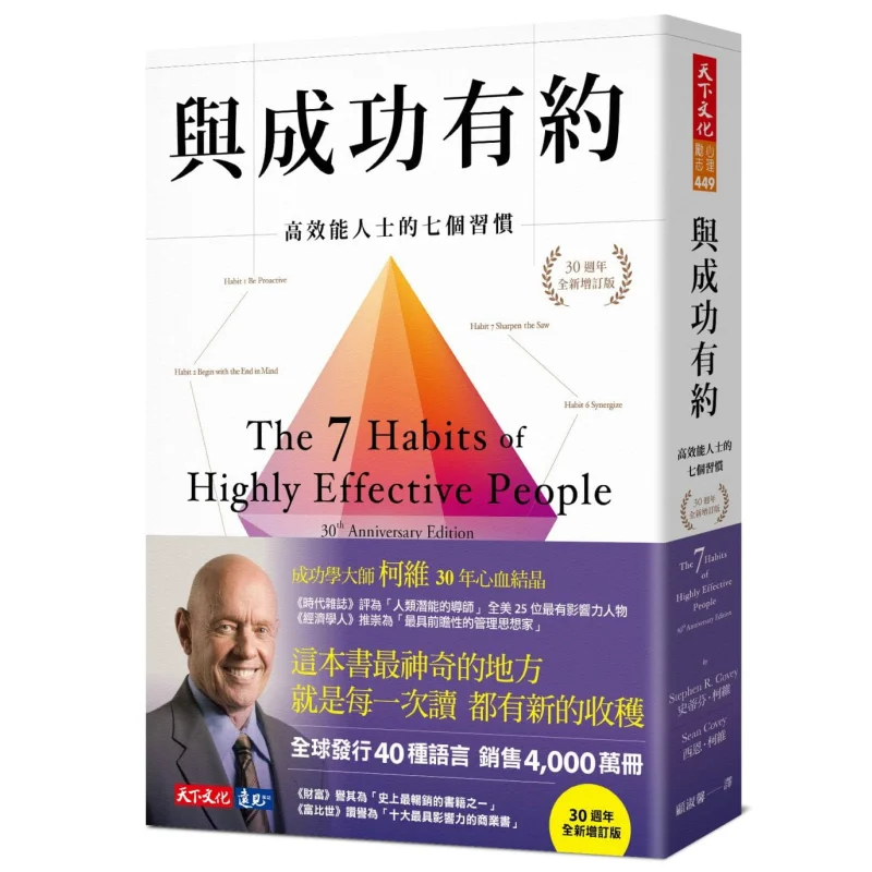 

Свидание с успехом 7 привычек высокоэффективных людей на 30-летие, новое пересмотренное издание 9789865535667