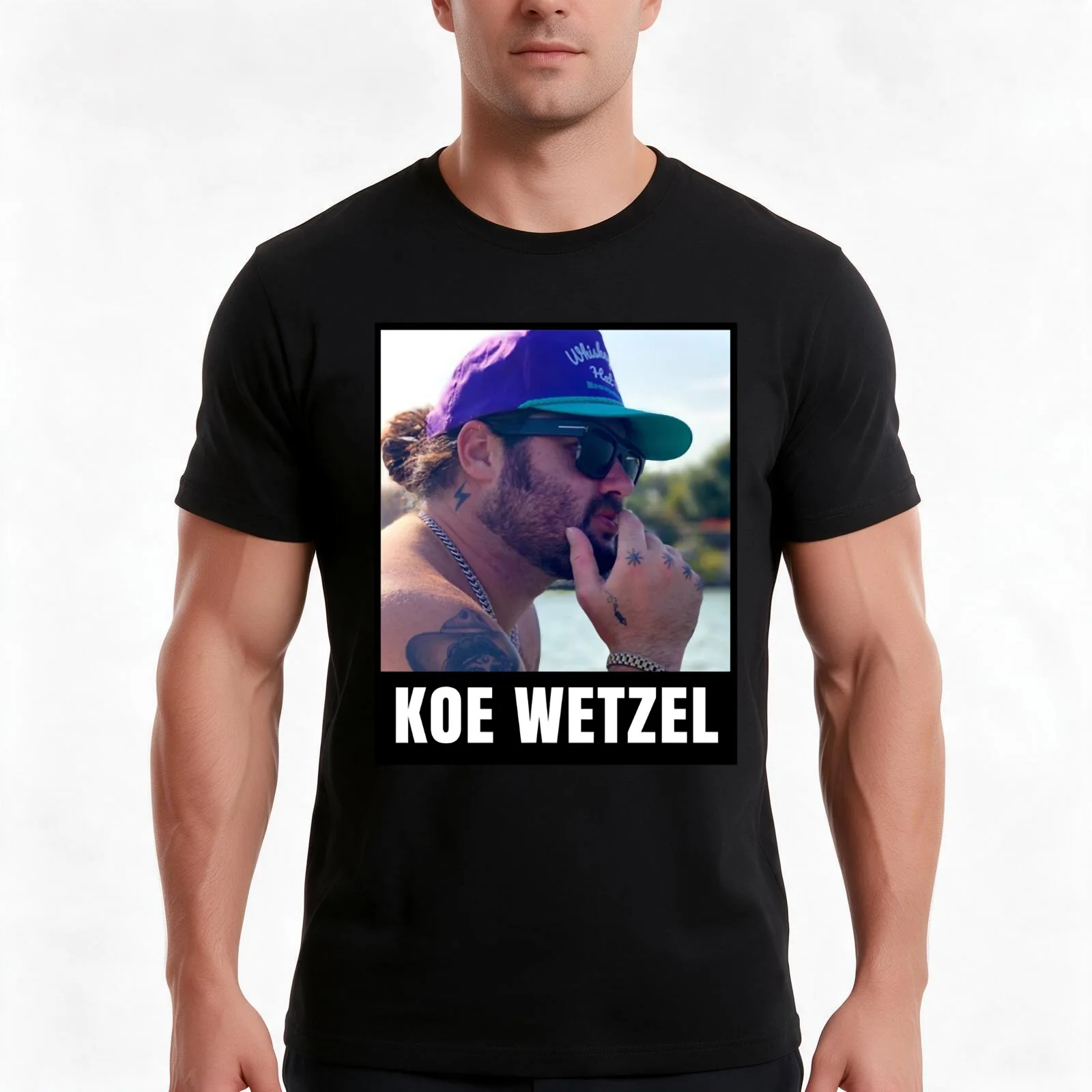 Funny Gifts For Koe Wetzel Gift For Fans T-Shirt Summer Casual Cotton Tee Oversized Streetwear Tops Vintage Graphic Print
