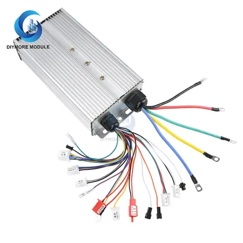 5000W 3000W  80-100A 48V 60V 72V 84V Double Row 24 Tube Intelligent Brushless Controller