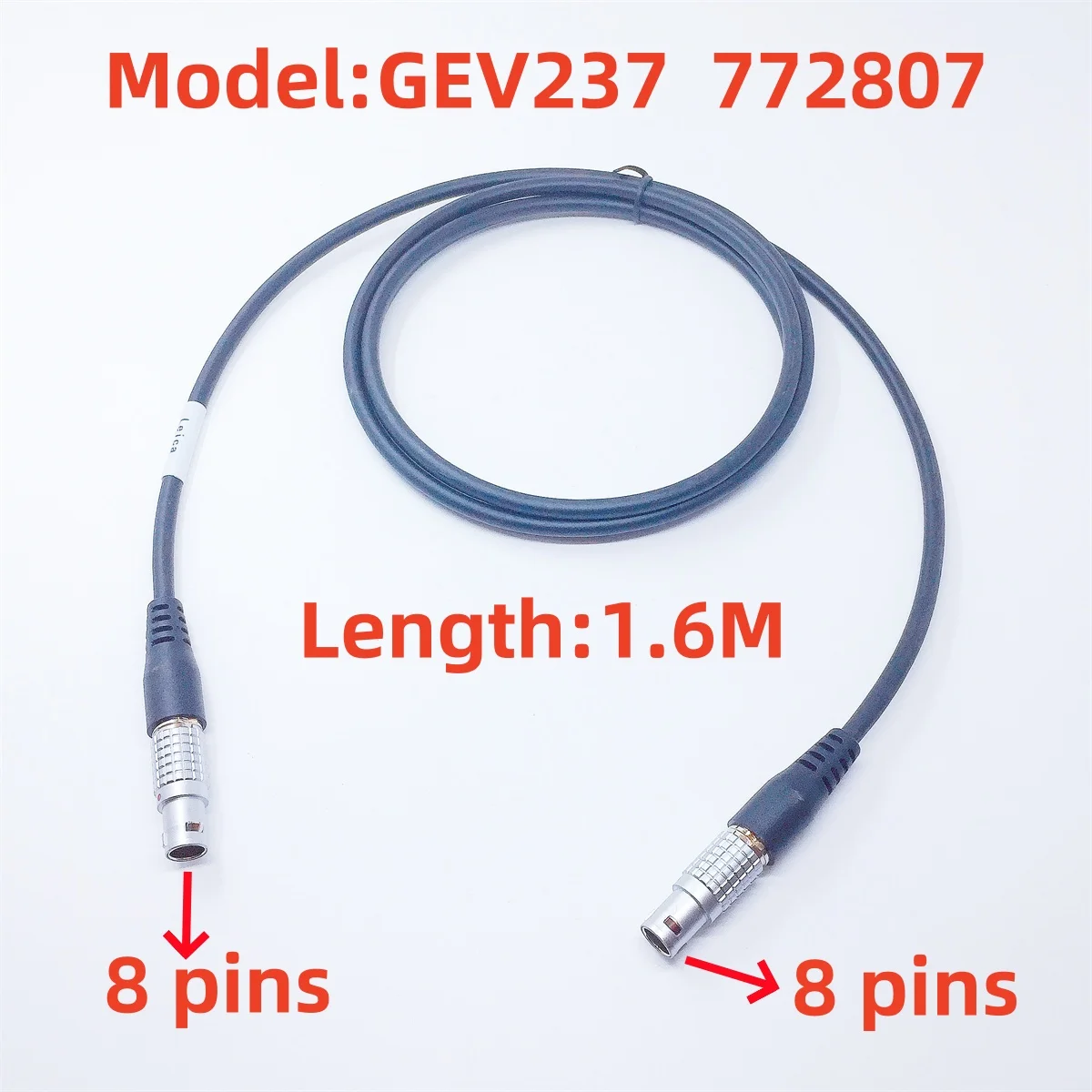 

772807(GEV237) Cables suitable for Leica GNSS Instrument Cable Connecting RX1210 Controller Series to GX/GRX1200 GPS Receiver