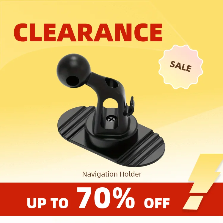 

Clearance_Universal Car Dashboard Phone Holder Base 17mm Ball Head Sticker Base for Car Cellphone Stand for IPhone Samsung Xiaom