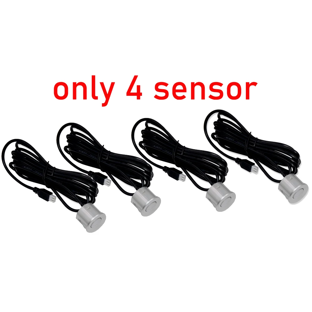 Universal 4 Sensoren Summer 22mm Auto Parkplatz Sensor Kit Reverse Backup Radar Sound Alarm Anzeige Sonde System 12V für Ford BMW – Detail 15