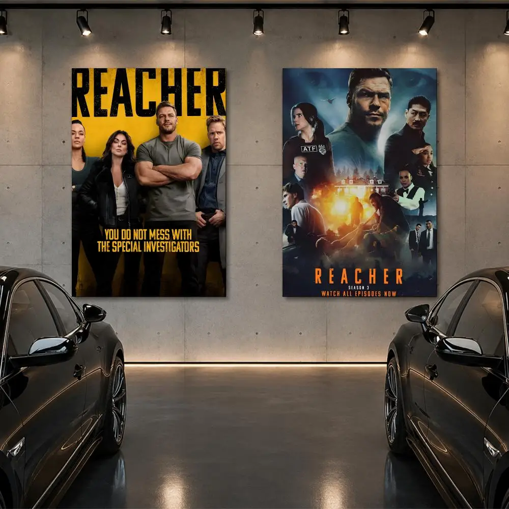 Reacher Poster Room Decor Home Wall Art Printing Waterproof Garage BedRoom Posters Gift