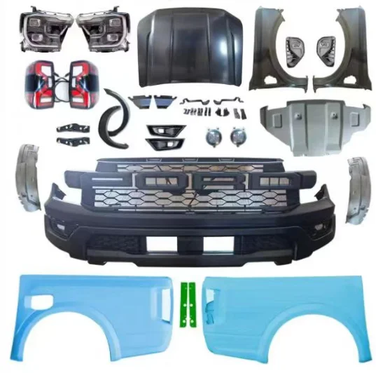 Conversion Kit For Ford Ranger T6 T7 T8 2012-2021 Change To 2022 Ranger Raptor Bidy Kits