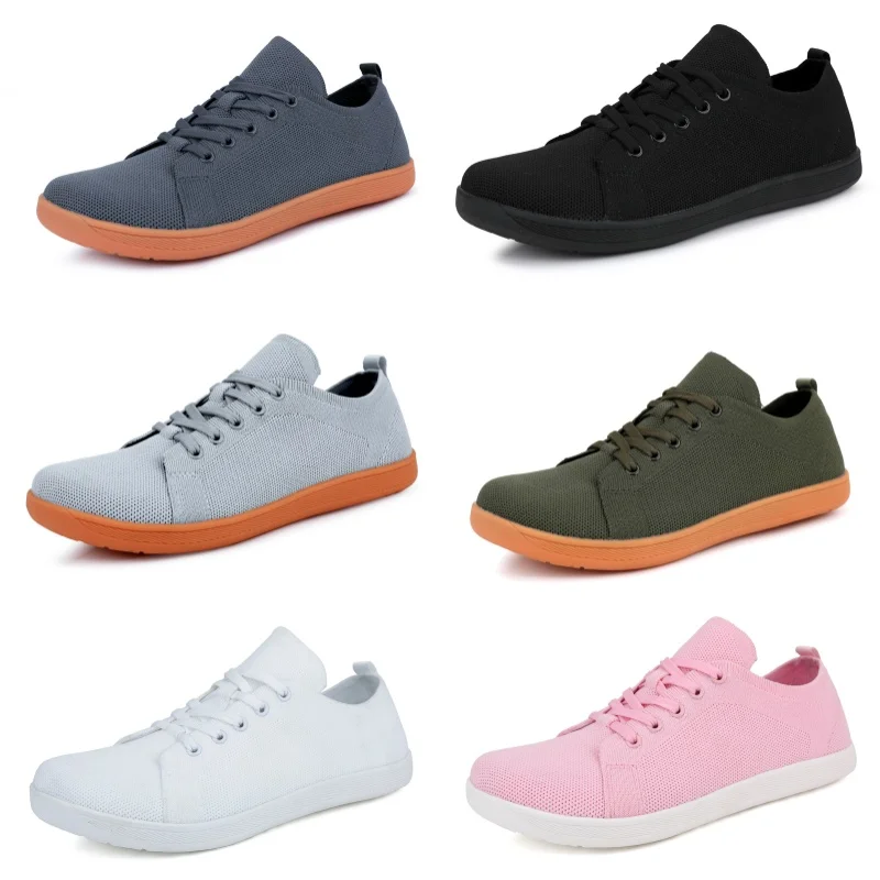 Wide Toe Barefoot Shoes Mens Womens Minimalist Walking Sneakers Shoes | Zero Drop Sole | Breathable Mesh image 6